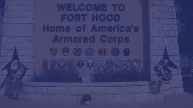 Fort Hood, formerly Fort Cavazos, is located in Texas