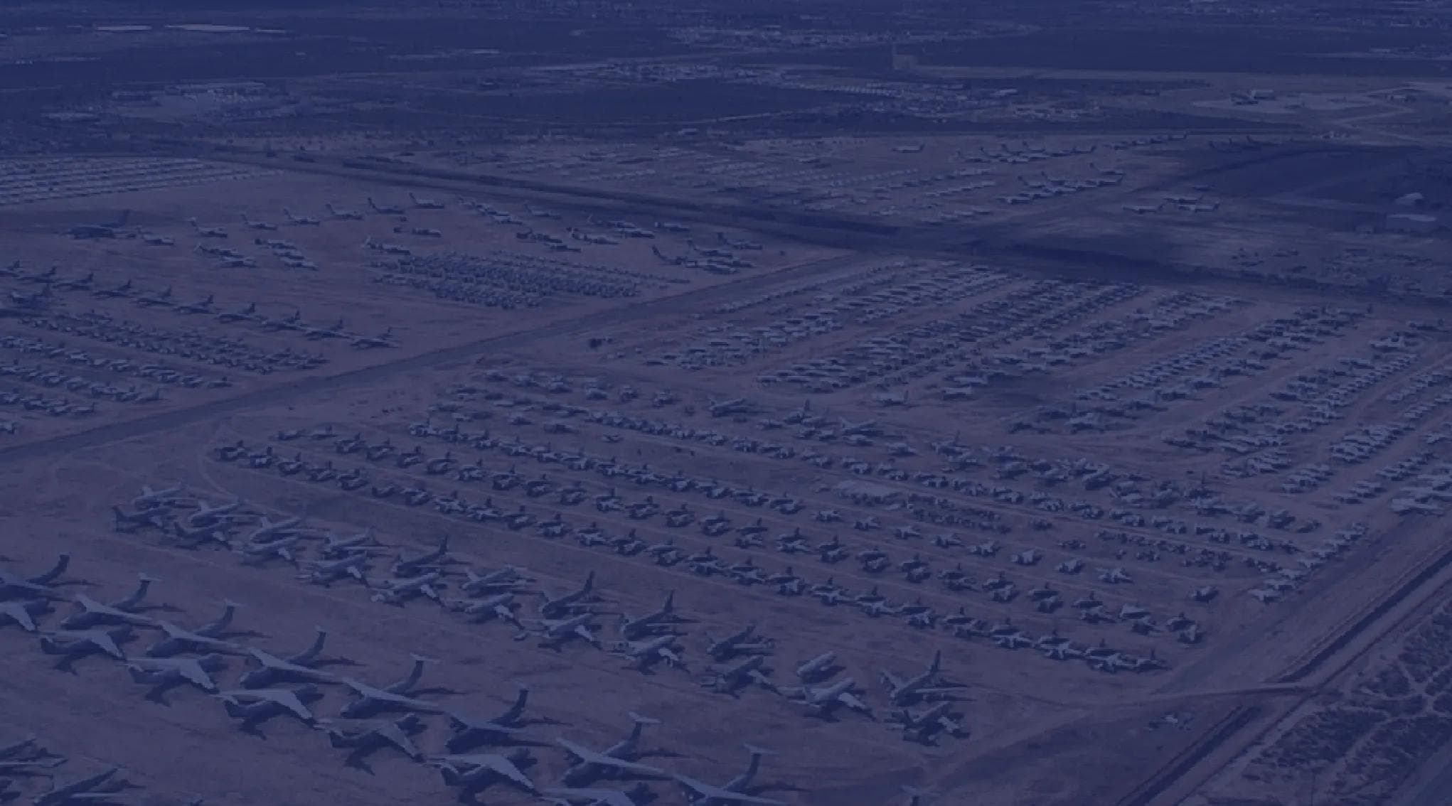 The Boneyard of Airplane, AZ