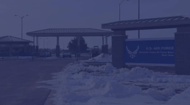 U.S. Air Force Base Mountain Home, Idaho Main Gate