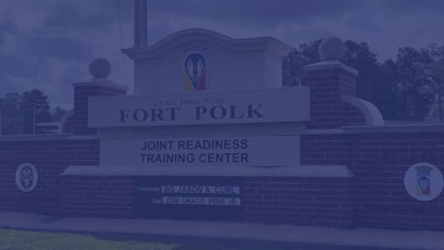 Fort Polk Joint Readiness Training Center, U.S. Army base in Louisiana