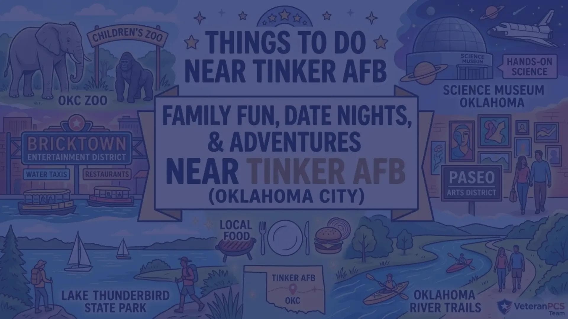 Things to do near Tinker Air Force Base.