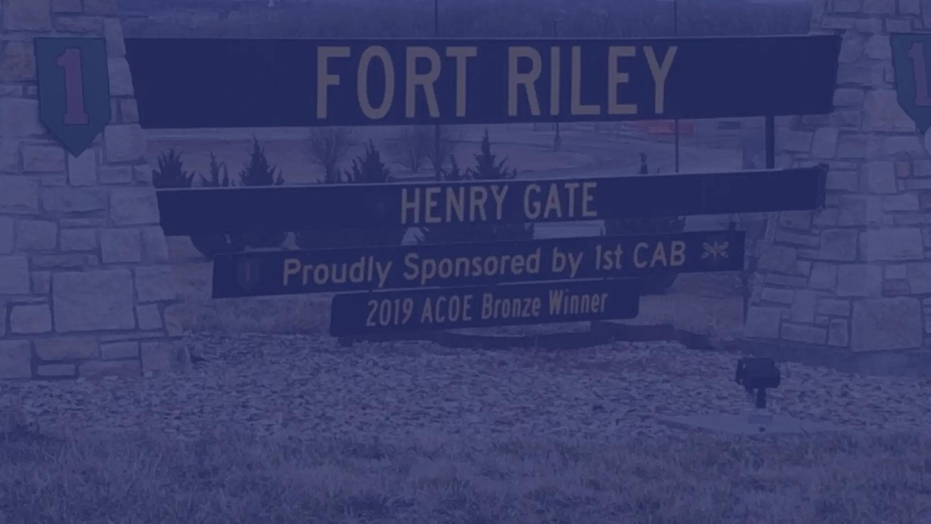 Fort Riley, Kansas, Henry Gate.