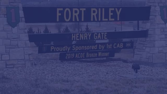 Fort Riley, Kansas, Henry Gate.